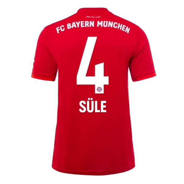 Camiseta Bayern Munich NO.4 Sule Primera equipación 2019-2020 Rojo